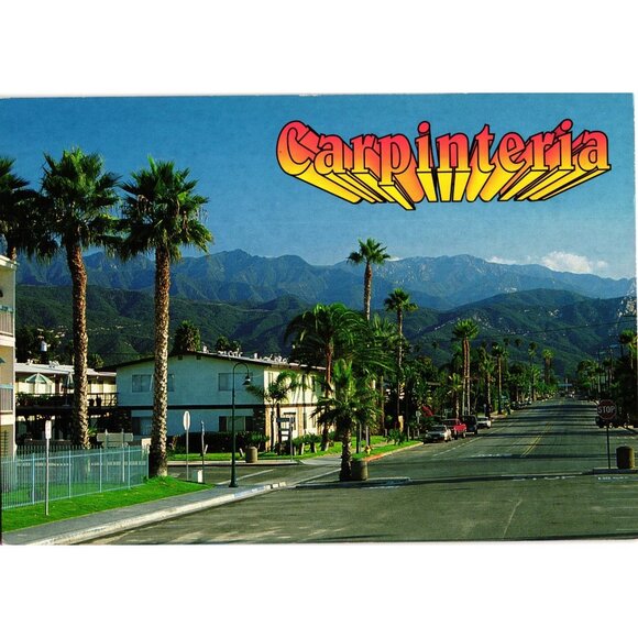 Carpinteria California Scenic Coastal Town Postcard Tim Sumner Photography - Picture 1 of 2